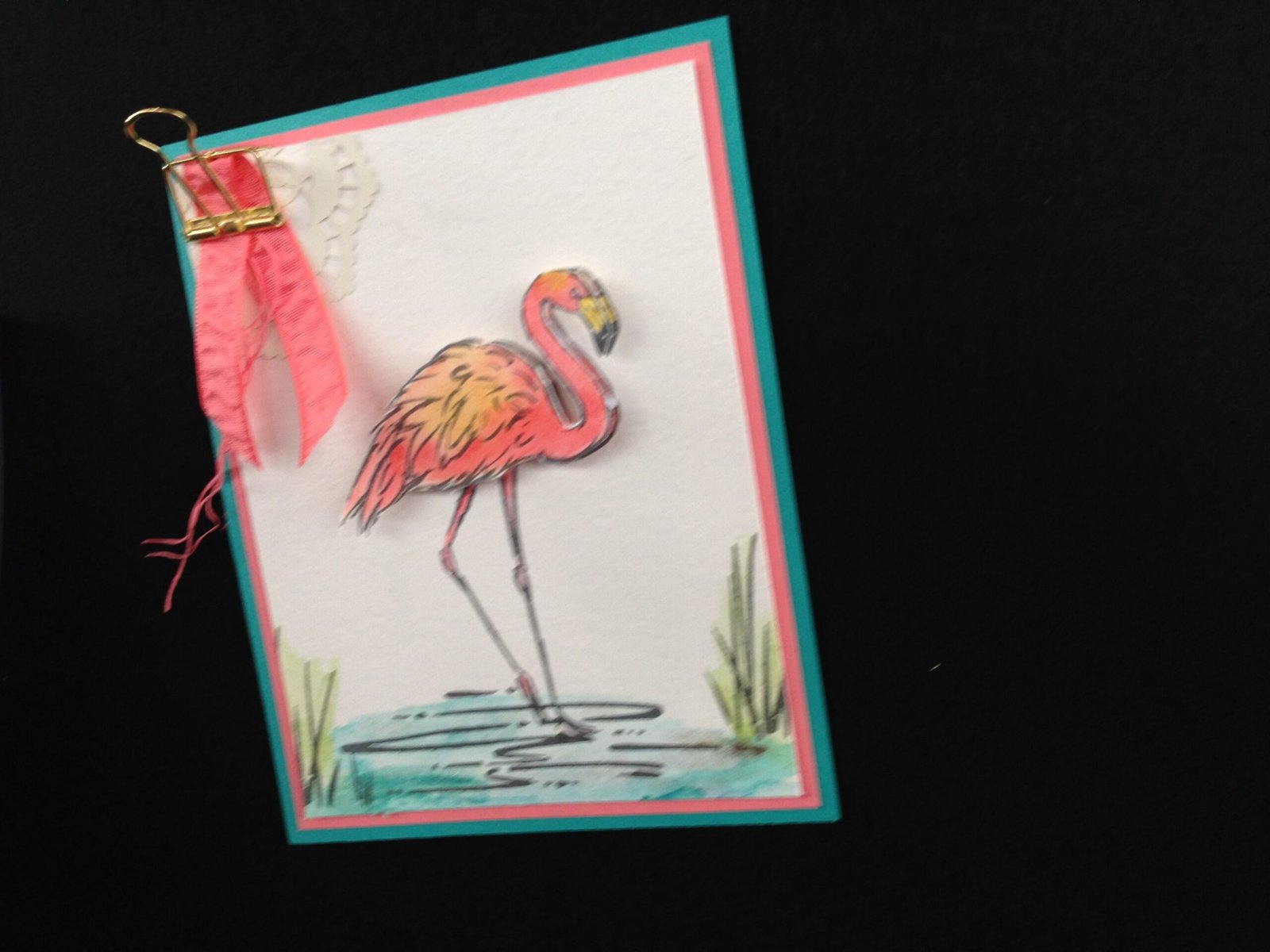 Sneak Peek of New Product – Flamingoes.