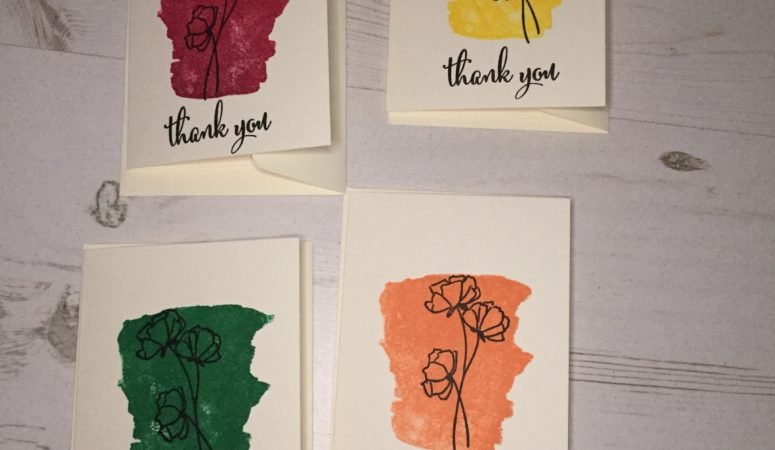 Quick & Easy Thank You Cards For You To Make