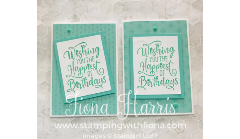 Stamping on the Euros Day 5 – Happiest of Birthdays