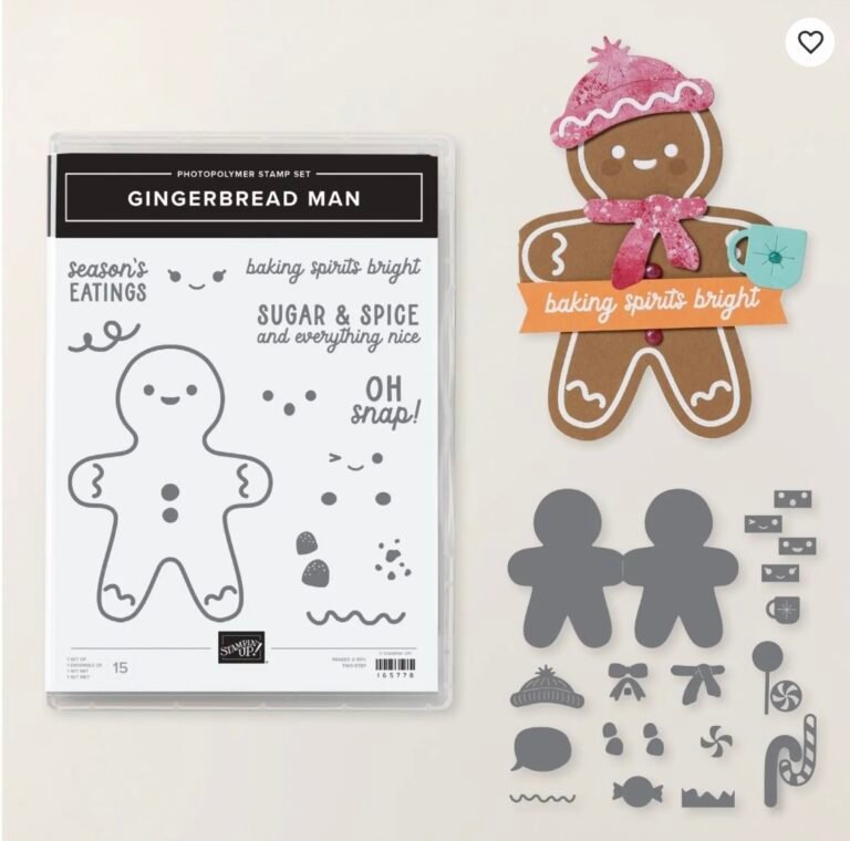 Friday with Fiona – FREE* Class To Go – Gingerbread Man.