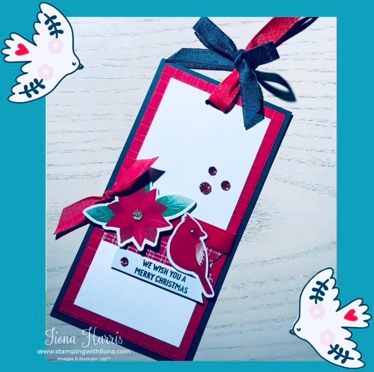 Friday with Fiona – FREE* Class To Go – How to make Jumbo Tags!